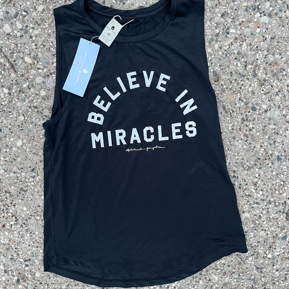 Spiritual Gangster Muscle Tank Top NWT size XS